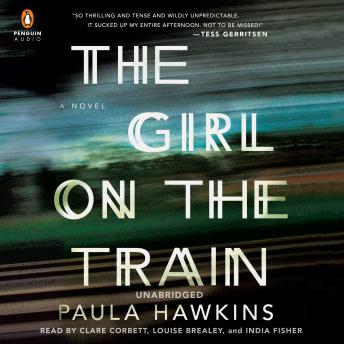 Girl on the Train Audiobook cover