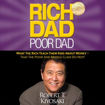 Rich Dad Poor Dad Audiobook cover