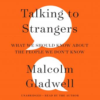 Talking to Strangers Audiobook cover